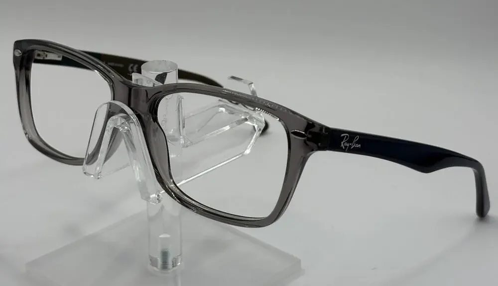 Ray-Ban RB5228 5546 Eyeglasses Frame Only Gray Blue Square 55-17-140